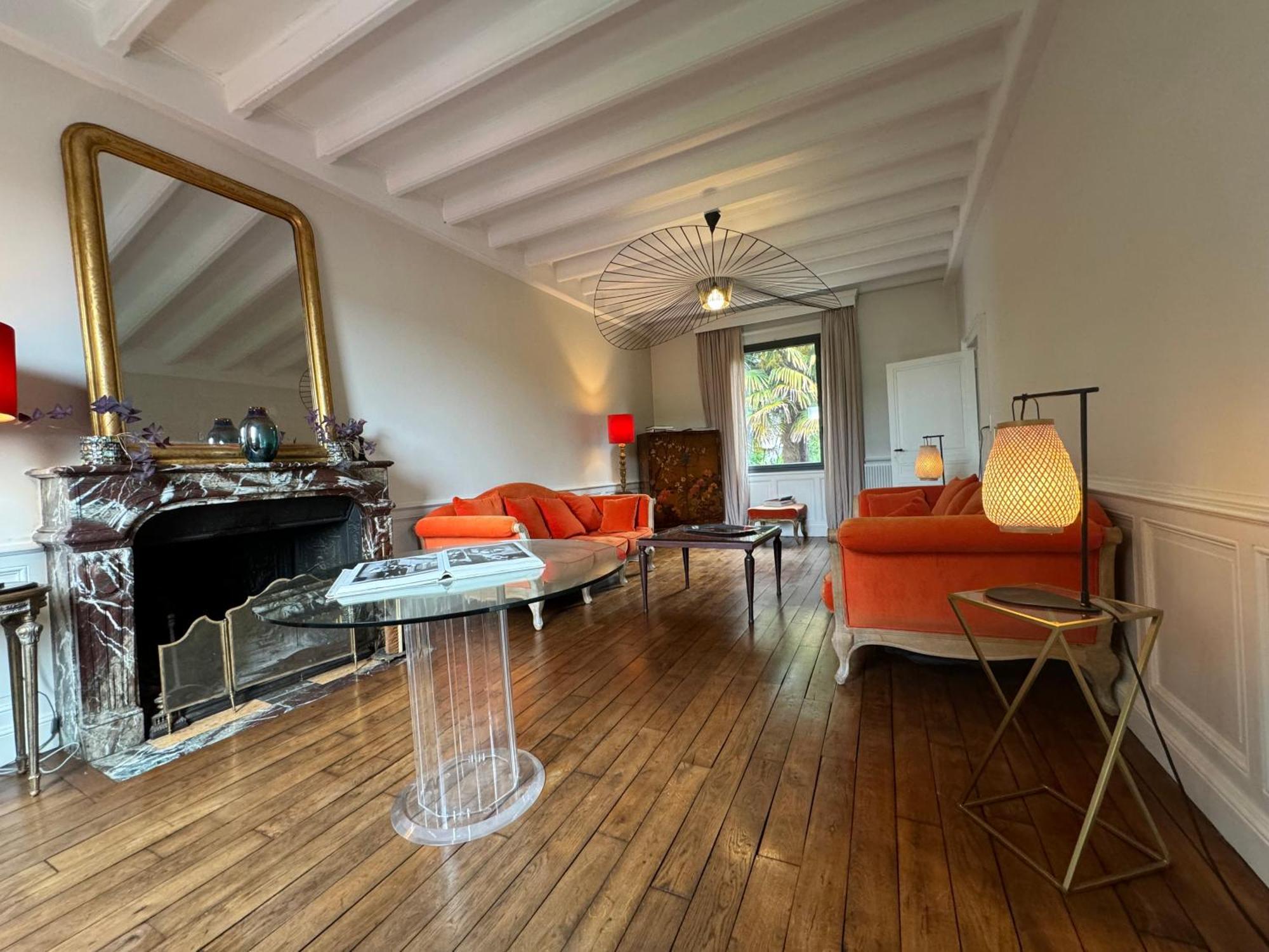Demeure De Charme Vue Riviere Perigueux Piscine Parking Bed & Breakfast Bagian luar foto