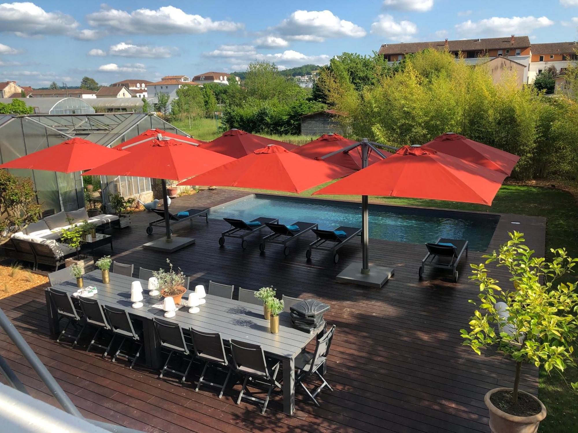Demeure De Charme Vue Riviere Perigueux Piscine Parking Bed & Breakfast Bagian luar foto
